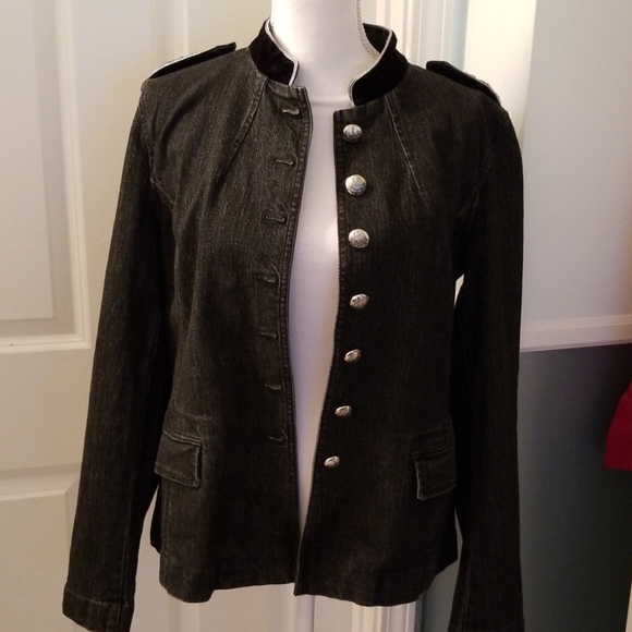 Ralph Lauren military denim jacket - Picture 1 of 7